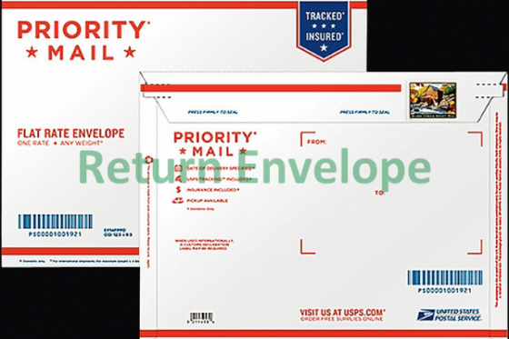 USPS Return Envelope